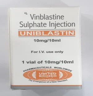 Uniblastin (Vinblastine) Injection available Delhi, Mumbai, Madras, Hyderabad, Bangalore India