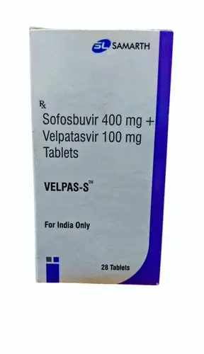 Velpas S (Sofosbuvir + Velpatasvir) available Delhi, Mumbai, Madras, Hyderabad, Bangalore India