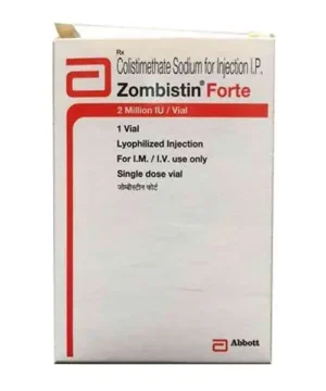 Zombistin (Colistimethate Sodium) Injection available Delhi, Mumbai, Madras, Hyderabad, Bangalore India