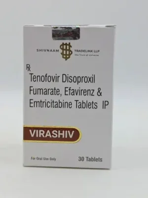 Virashiv (Efavirenz+Emtricitabine+Tenofovir Disoproxil Fumarate) available Delhi, Mumbai, Madras, Hyderabad, Bangalore India