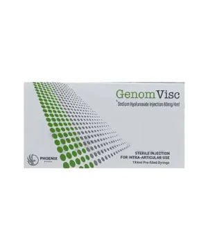 Genom (Hyaluronic Acid) available Delhi, Mumbai, Madras, Hyderabad, Bangalore India