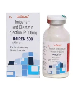 Imiren (Cilastatin+Imipenem) available Delhi, Mumbai, Madras, Hyderabad, Bangalore India