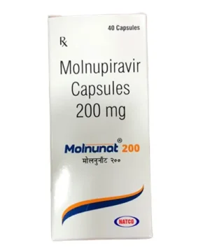 Molnunat (Molnupiravir) Capsule available Delhi, Mumbai, Madras, Hyderabad, Bangalore India